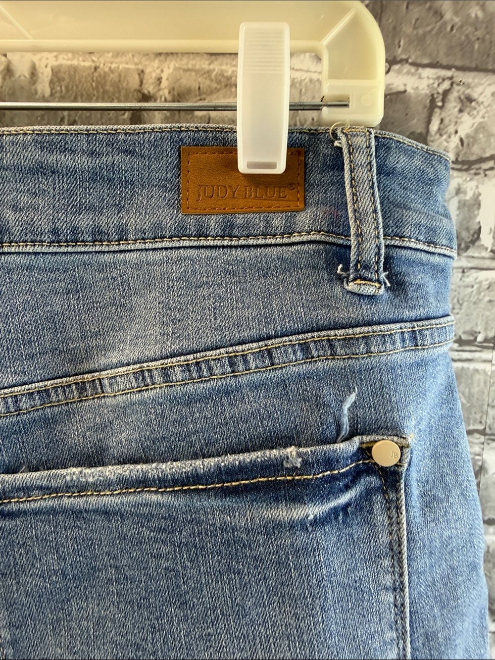 Judy Blue Light Blue denim shorts‎